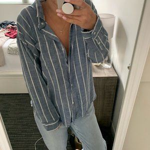 OVERSIZED BUTTON DOWN